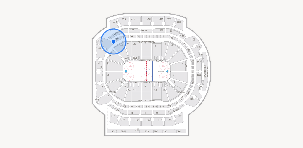 Climate Pledge Arena Seating Chart
