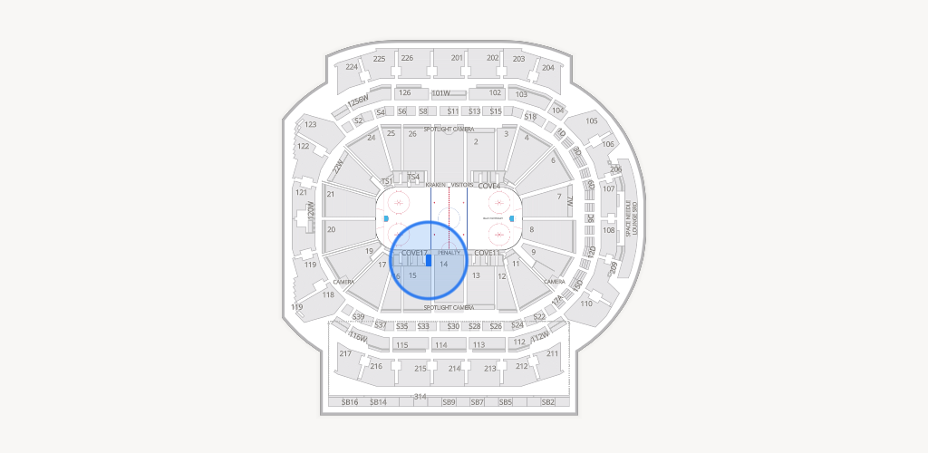 Climate Pledge Arena Seating Chart