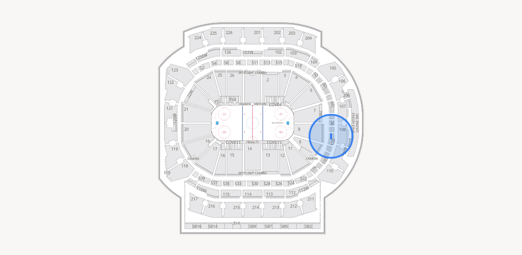 Climate Pledge Arena Seating Chart