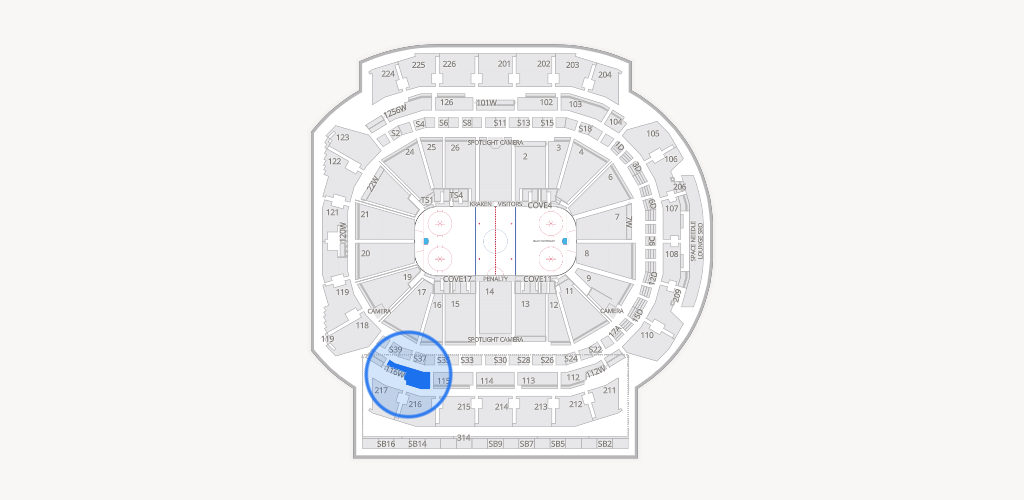 Climate Pledge Arena Seating Chart