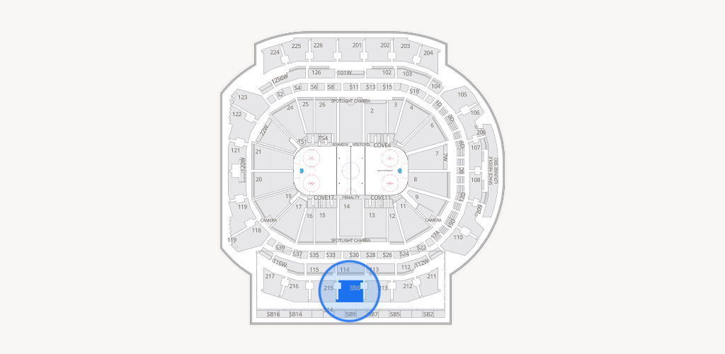 Climate Pledge Arena Seating Chart