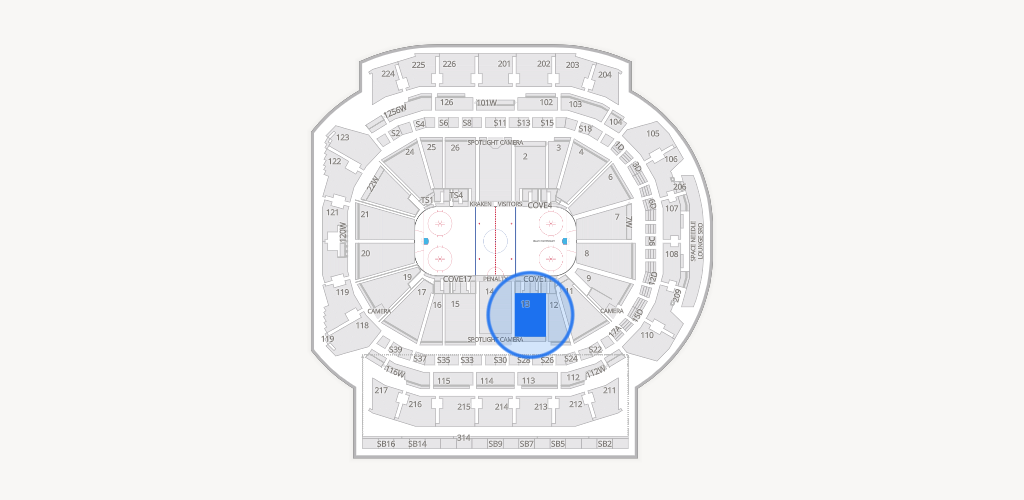 Climate Pledge Arena Seating Chart