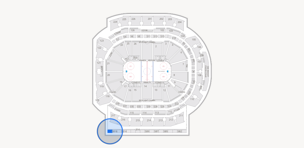 Climate Pledge Arena Seating Chart