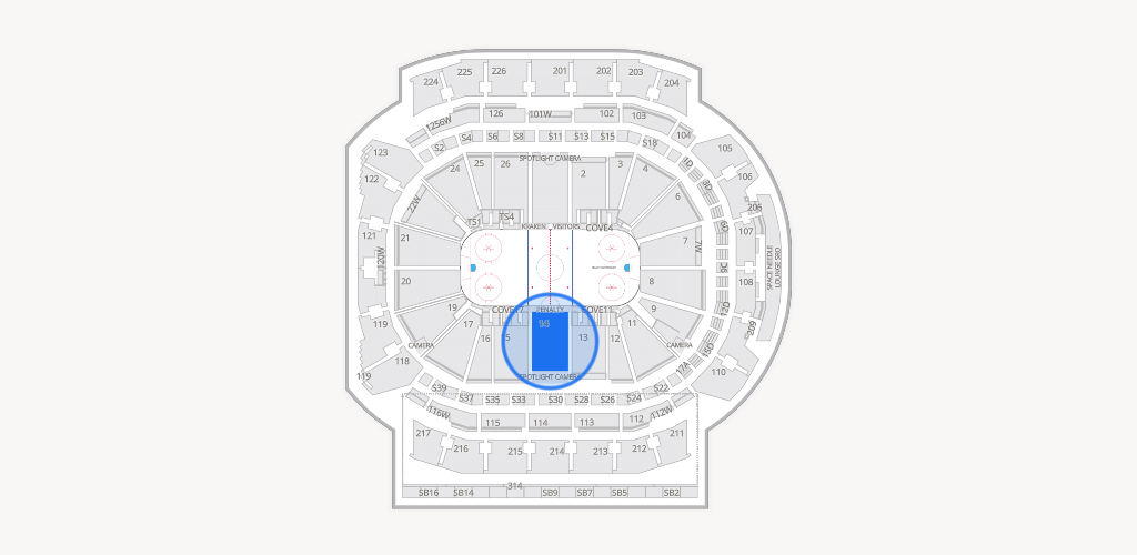 Climate Pledge Arena Seating Chart