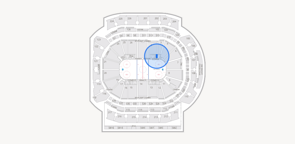 Climate Pledge Arena Seating Chart