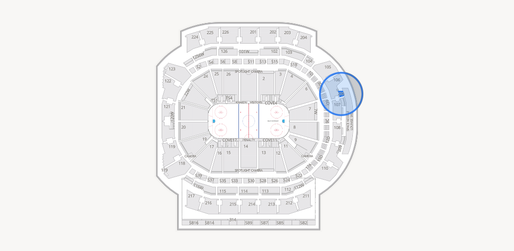 Climate Pledge Arena Seating Chart