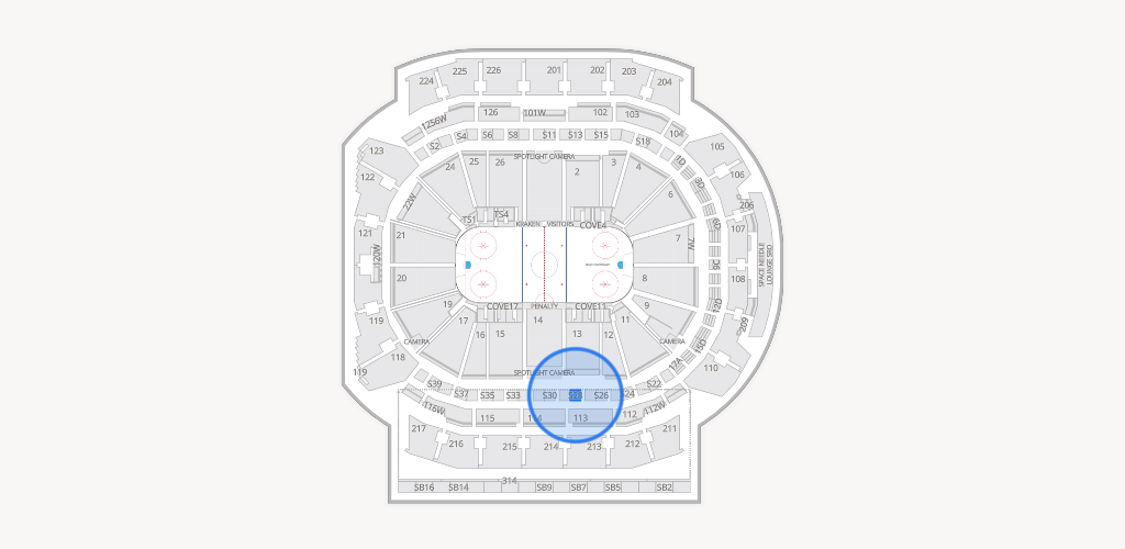 Climate Pledge Arena Seating Chart