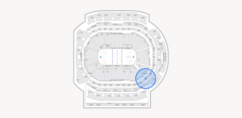 Climate Pledge Arena Seating Chart