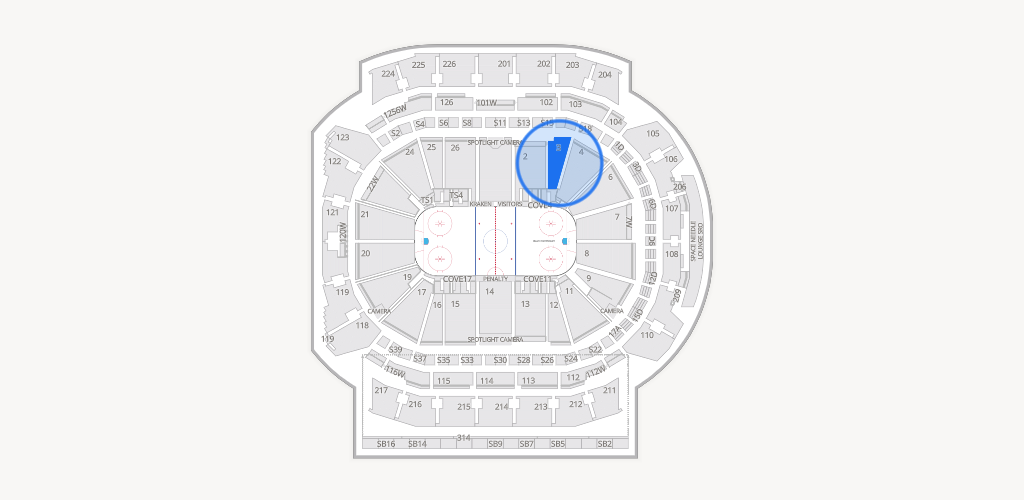 Climate Pledge Arena Seating Chart