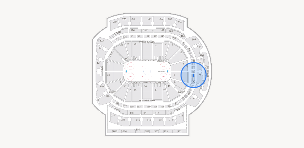 Climate Pledge Arena Seating Chart
