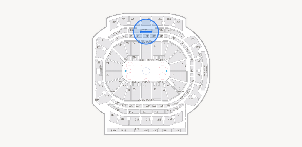 Climate Pledge Arena Seating Chart