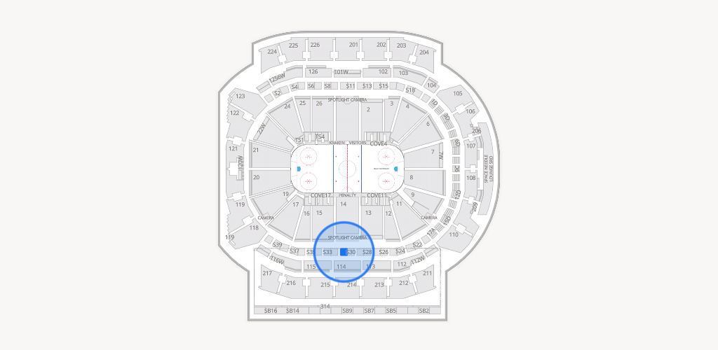 Climate Pledge Arena Seating Chart