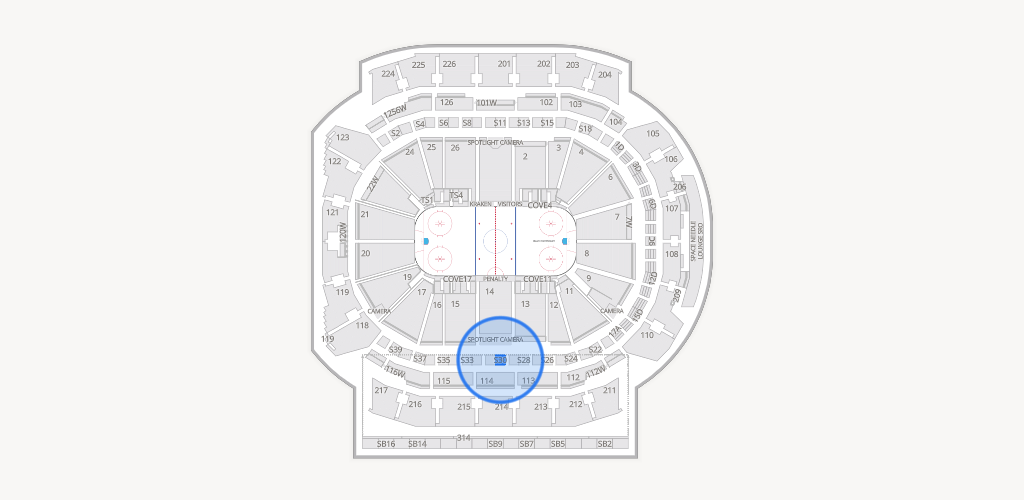 Climate Pledge Arena Seating Chart