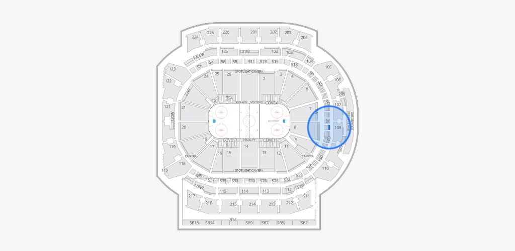 Climate Pledge Arena Seating Chart