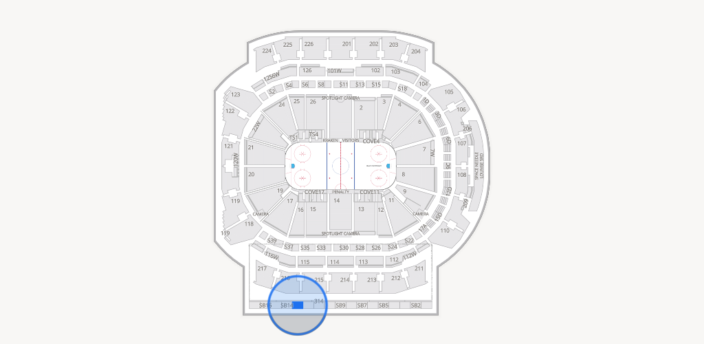 Climate Pledge Arena Seating Chart