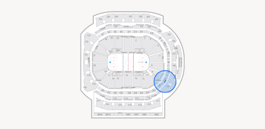 Climate Pledge Arena Seating Chart