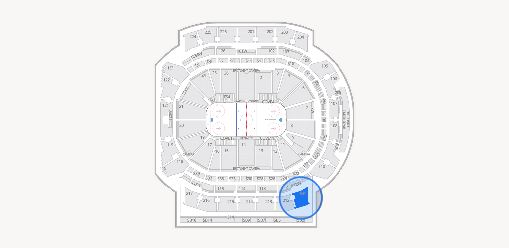 Climate Pledge Arena Seating Chart