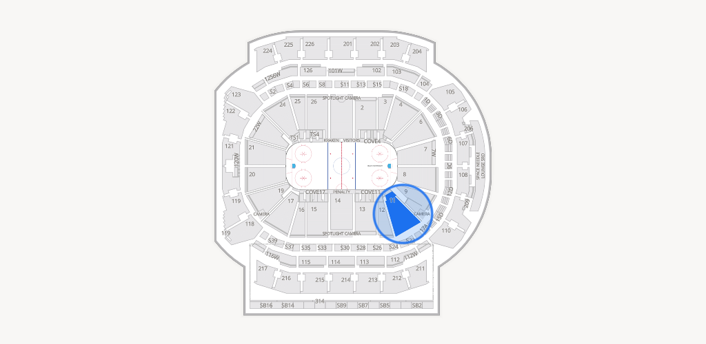 Climate Pledge Arena Seating Chart
