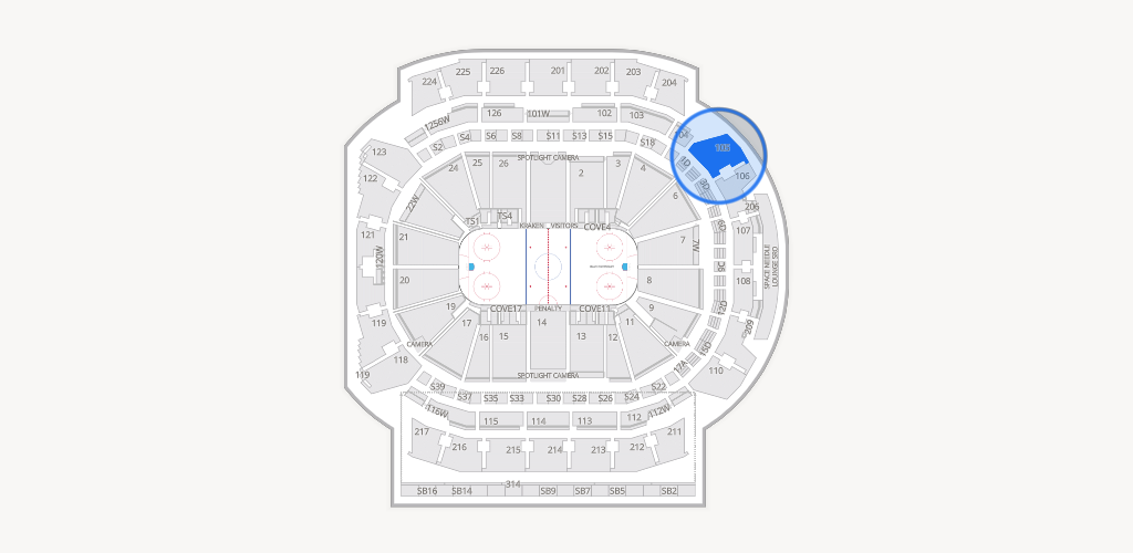 Climate Pledge Arena Seating Chart