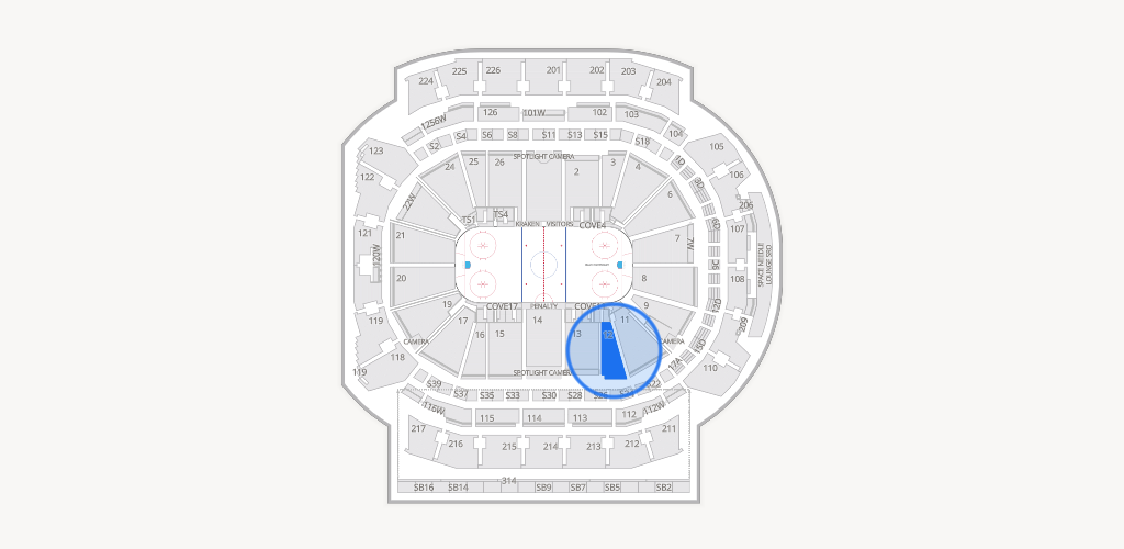 Climate Pledge Arena Seating Chart