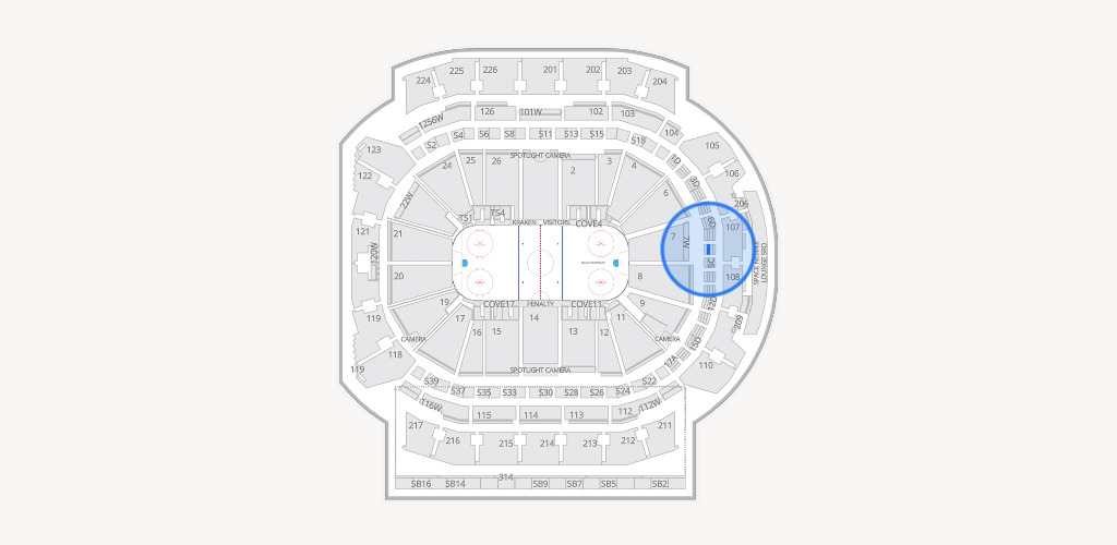Climate Pledge Arena Seating Chart