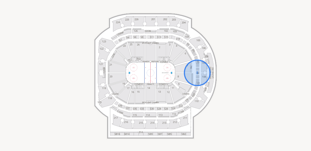 Climate Pledge Arena Seating Chart