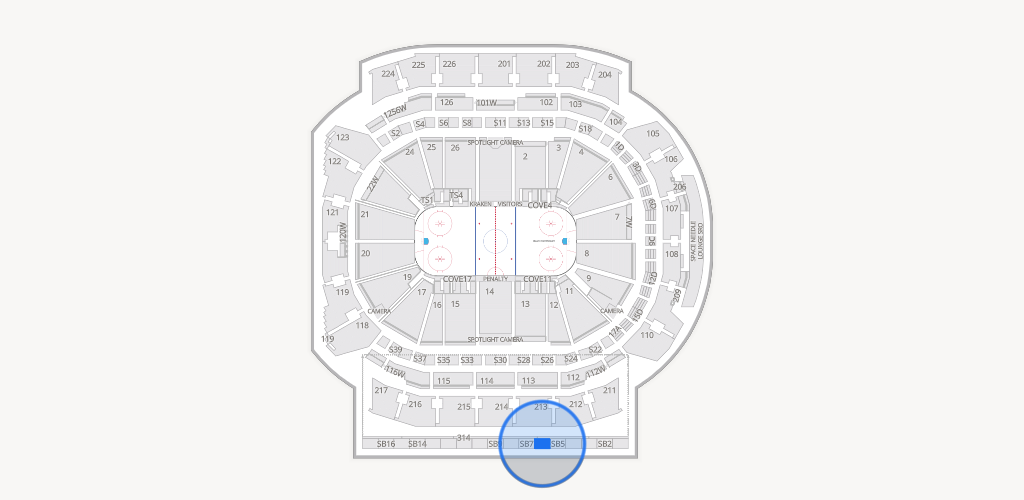 Climate Pledge Arena Seating Chart