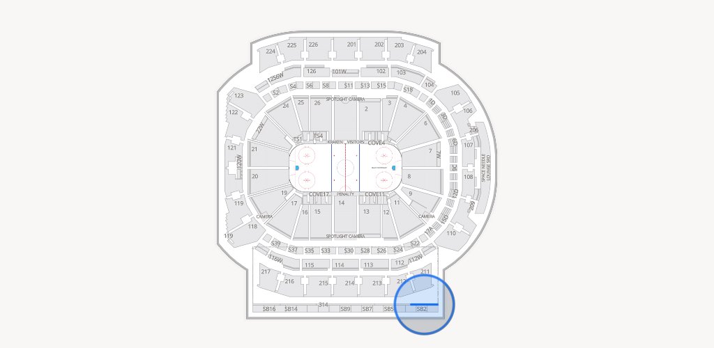 Climate Pledge Arena Seating Chart