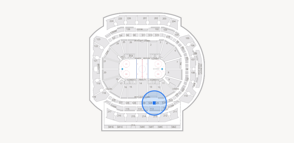 Climate Pledge Arena Seating Chart
