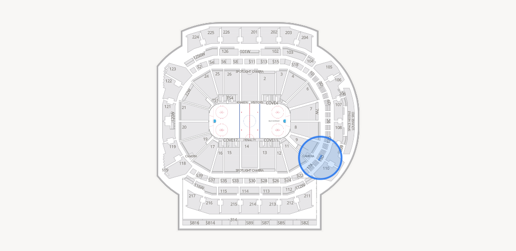 Climate Pledge Arena Seating Chart