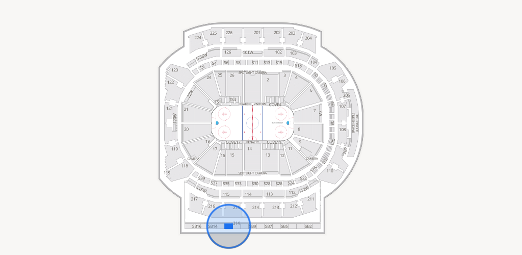 Climate Pledge Arena Seating Chart