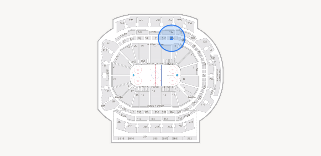 Climate Pledge Arena Seating Chart