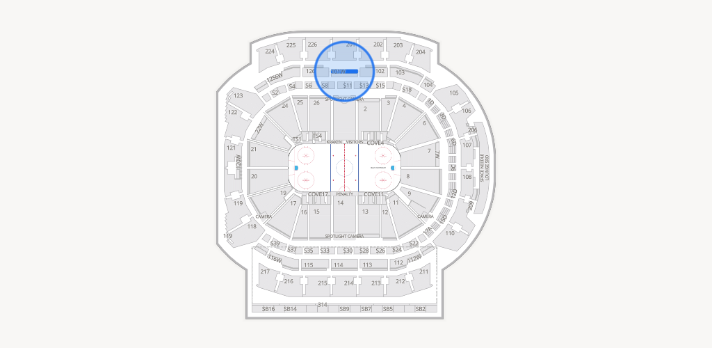 Climate Pledge Arena Seating Chart