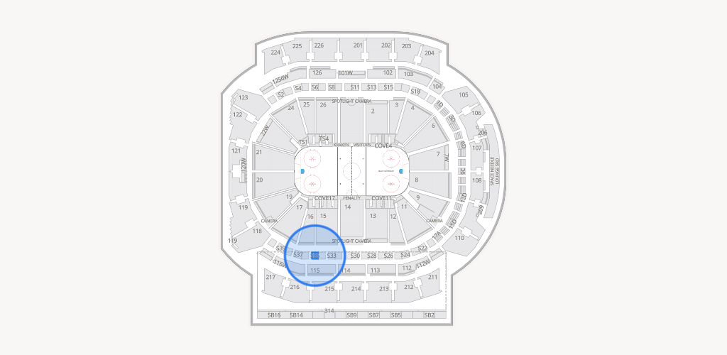 Climate Pledge Arena Seating Chart