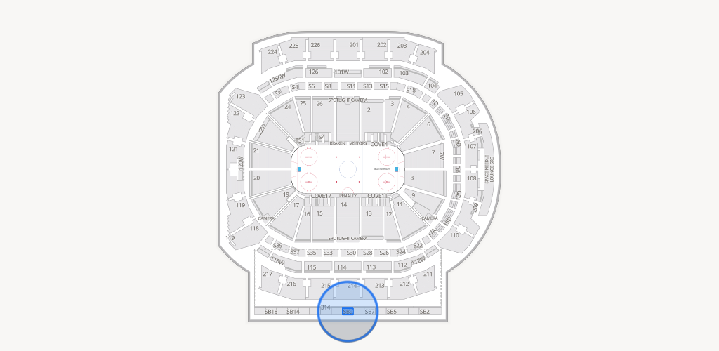 Climate Pledge Arena Seating Chart