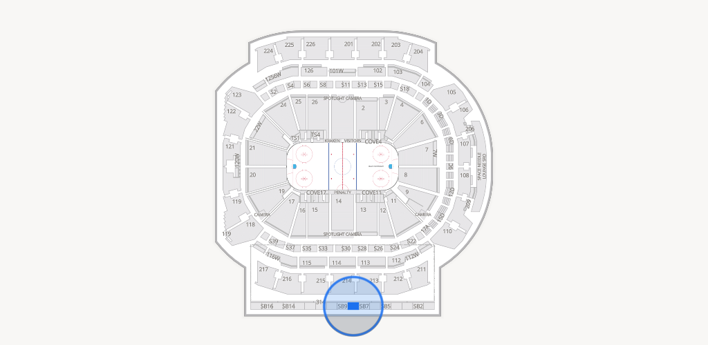 Climate Pledge Arena Seating Chart