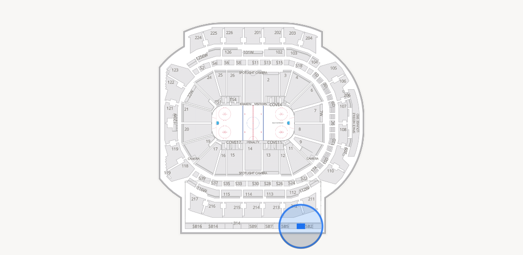 Climate Pledge Arena Seating Chart