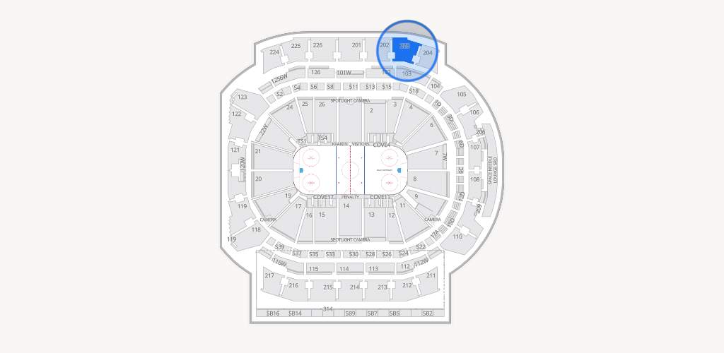 Climate Pledge Arena Seating Chart