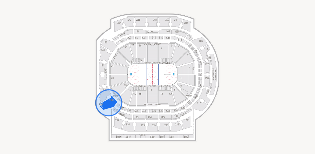 Climate Pledge Arena Seating Chart