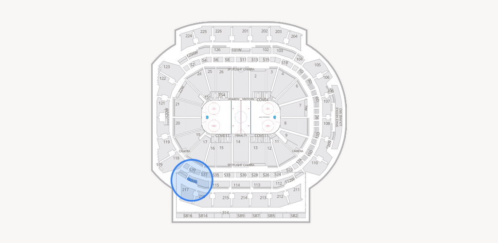 Climate Pledge Arena Seating Chart