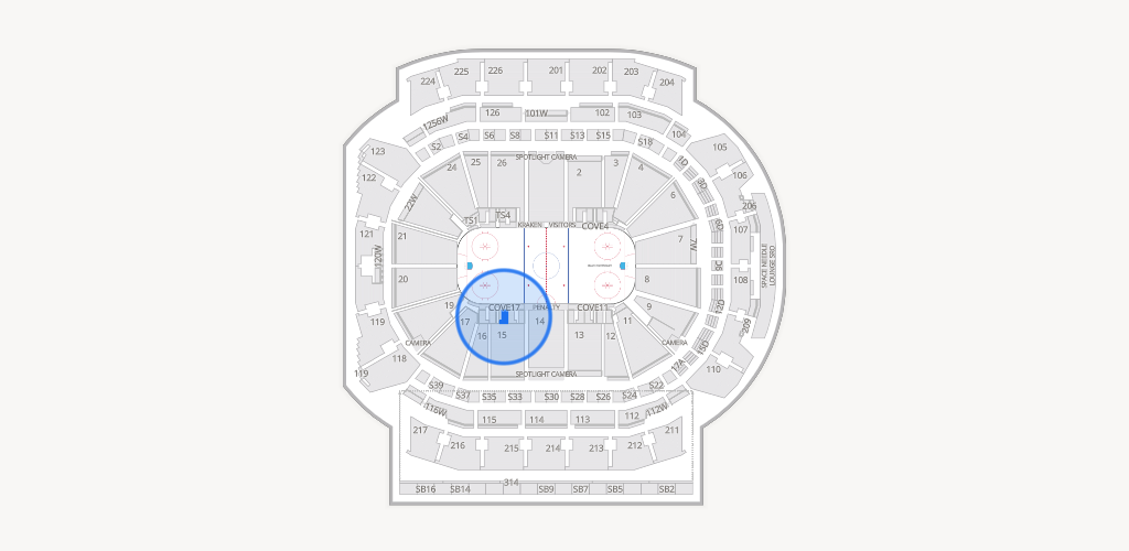 Climate Pledge Arena Seating Chart