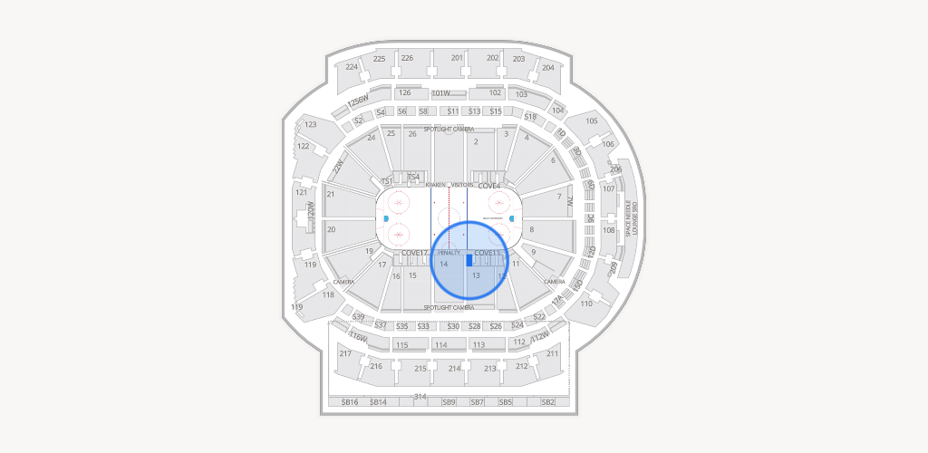Climate Pledge Arena Seating Chart