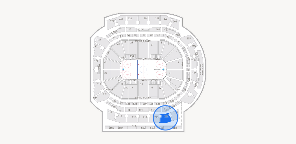 Climate Pledge Arena Seating Chart
