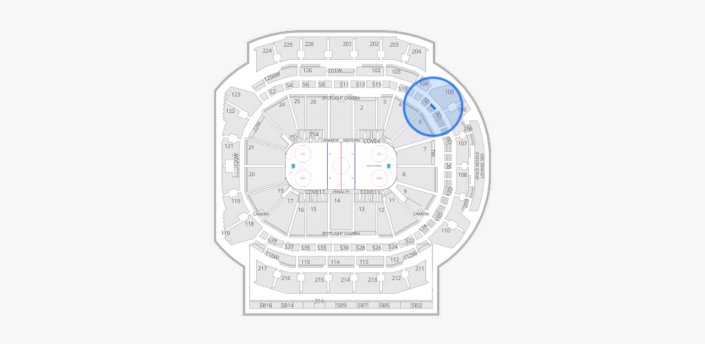 Climate Pledge Arena Seating Chart