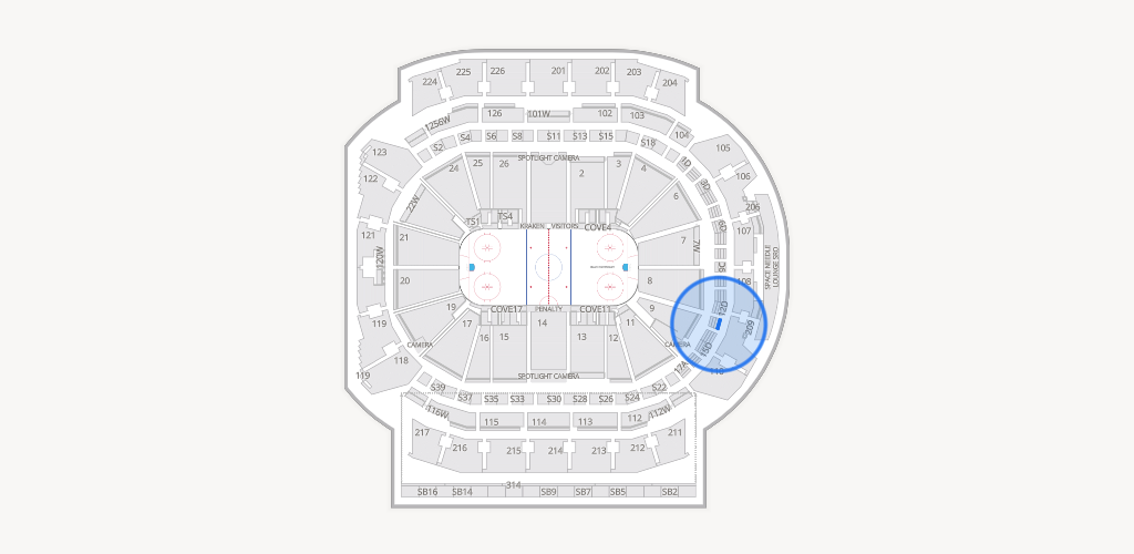 Climate Pledge Arena Seating Chart