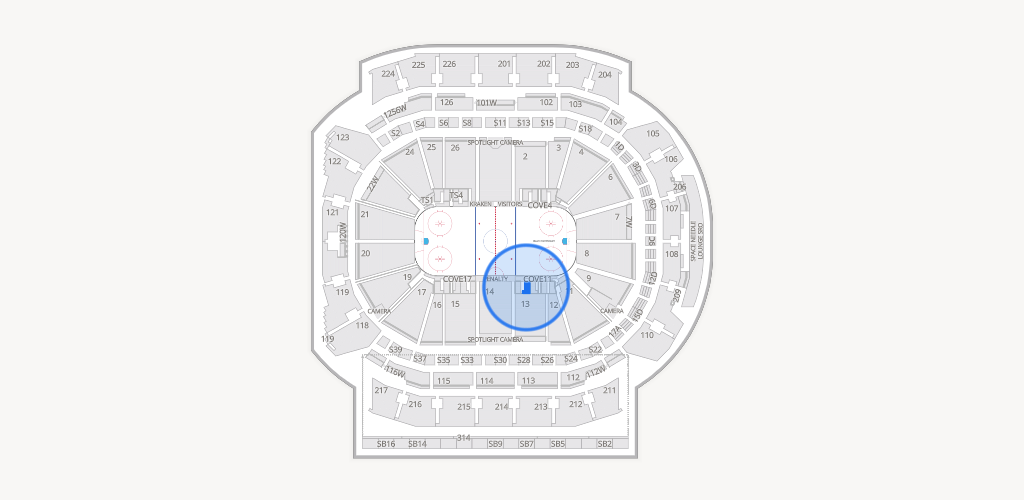 Climate Pledge Arena Seating Chart