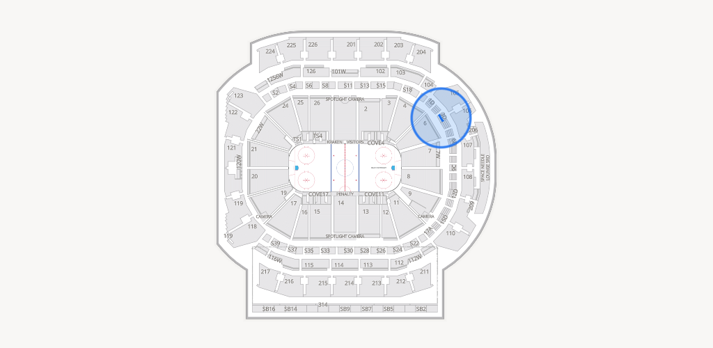 Climate Pledge Arena Seating Chart