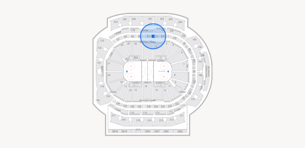 Climate Pledge Arena Seating Chart