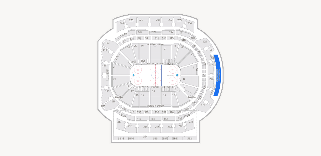 Climate Pledge Arena Seating Chart