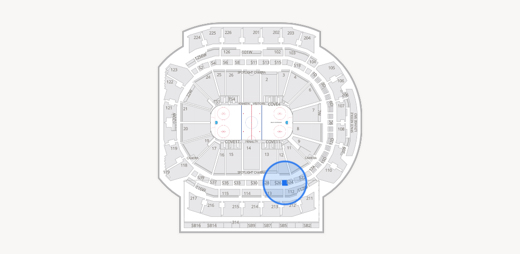 Climate Pledge Arena Seating Chart